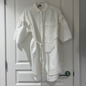 Mother of Pearl Mini Shirt Dress